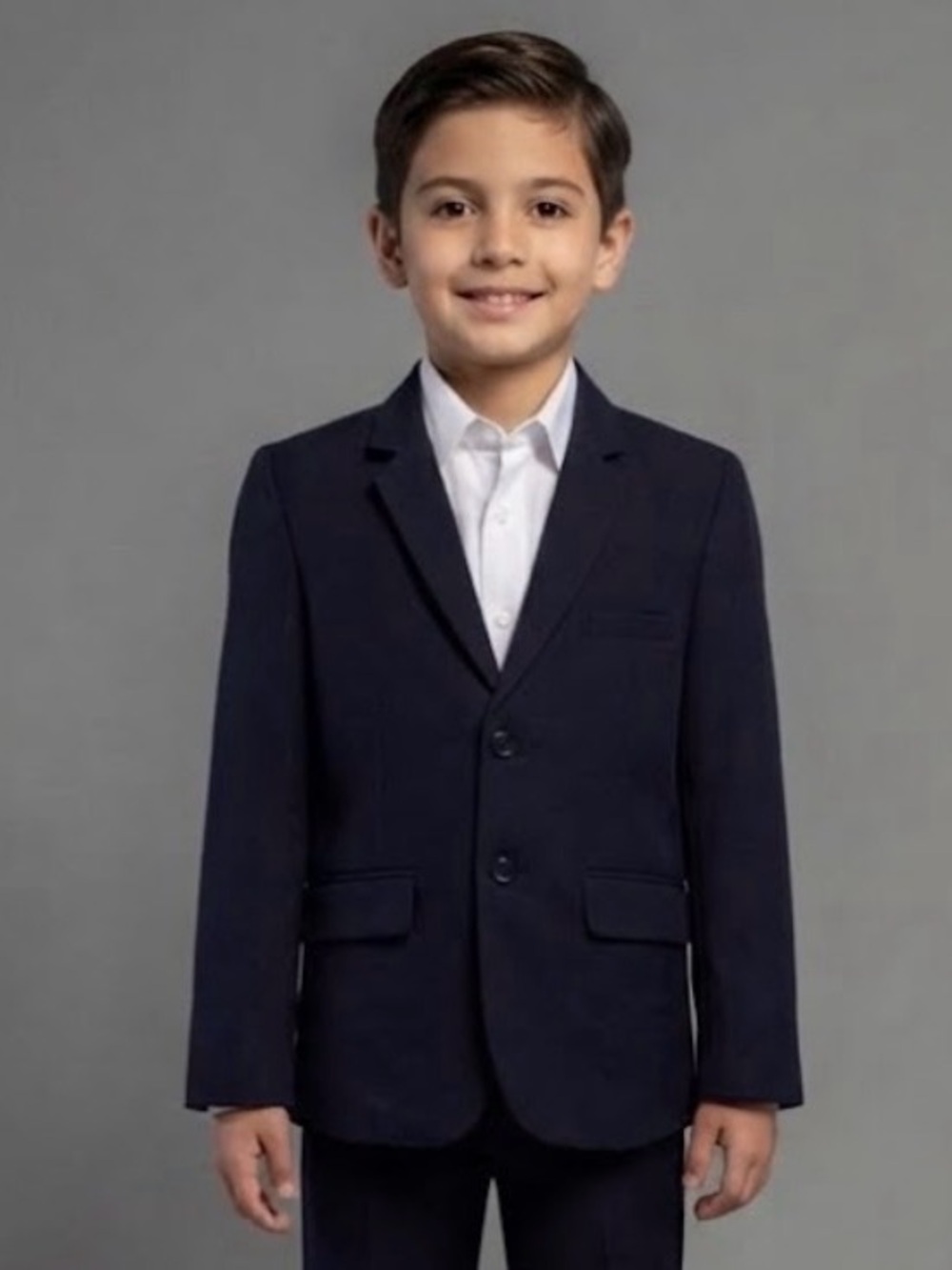 RAFAEL Kids Classic Dark Blue Blazer Sports Coat size 10 Jacket Formal Navy
